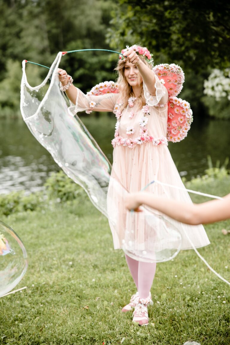 Lielie ziepju burbuļi