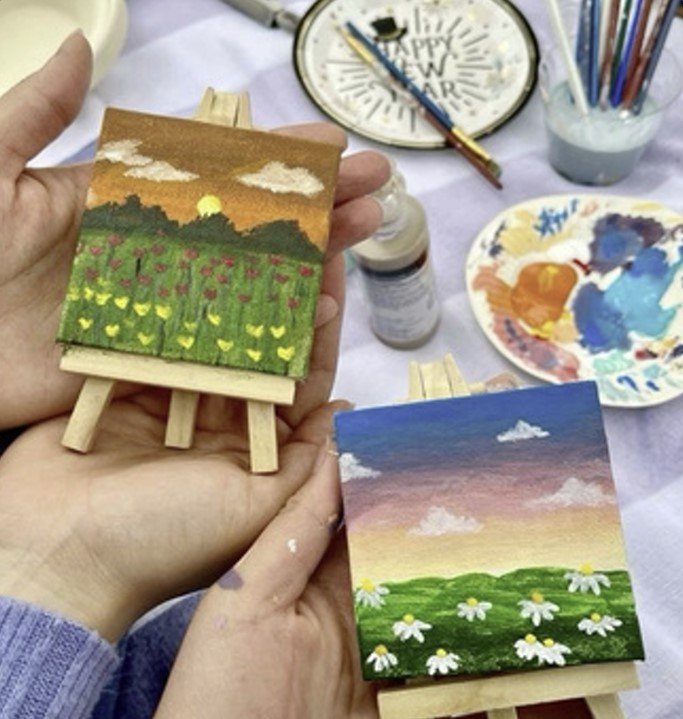 Mazā audekla glezna_