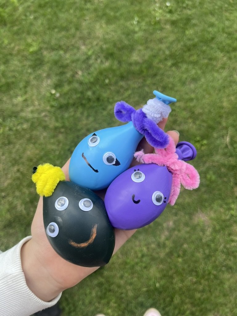 Stresa bumbiņu radošā darbnīca