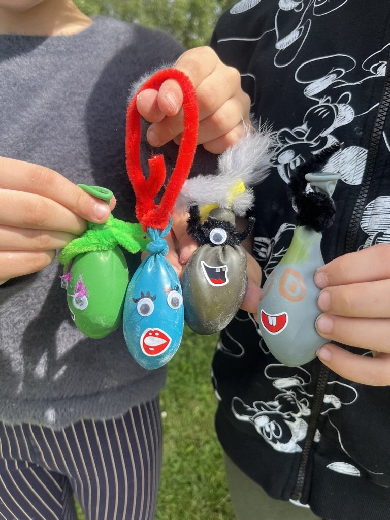 Stresa bumbiņu radošā darbnīca_